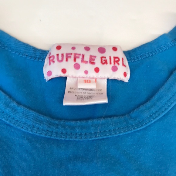 Ruffle Butts | Dresses | Little Girls Ruffle Girl Monogrammed Dress ...